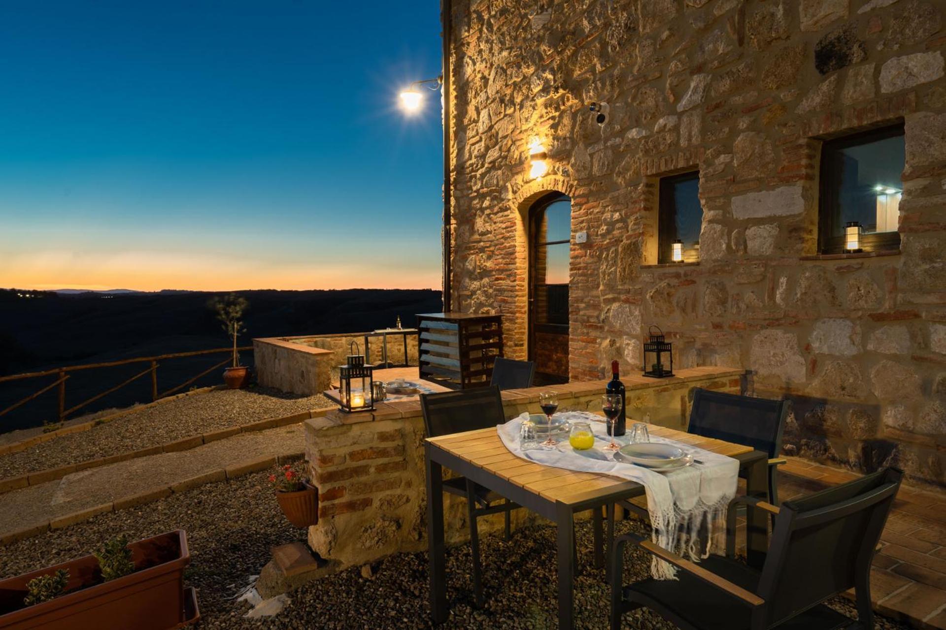 Podere Fossaccio Casa Pino Asciano Exterior photo